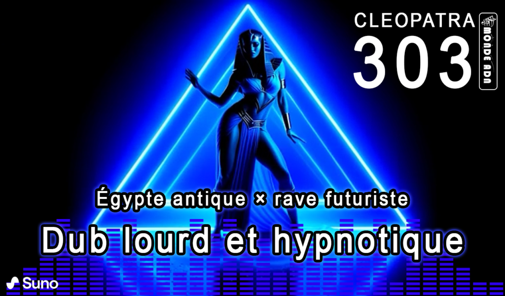 Cleopatra 303 – Dub Hypnotique Égyptien & Groove Sensoriel. Monde ADN