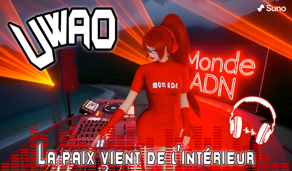 Uwao – Reggae Dub Cosmique & Guitare Disto Zen. Monde ADN Musique