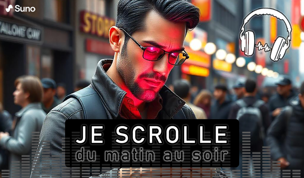 Je scrolle du matin au soir. Reggae, Dub Français.