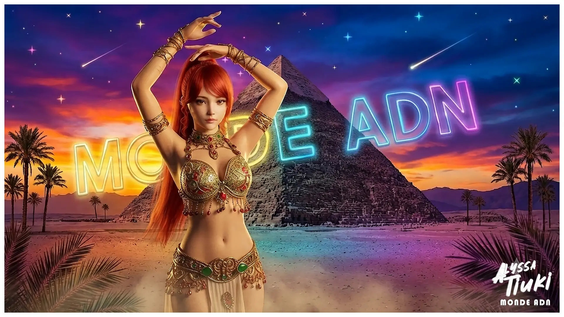 Alyssa Tiuki. Groove Egyptian. Music, clips AI